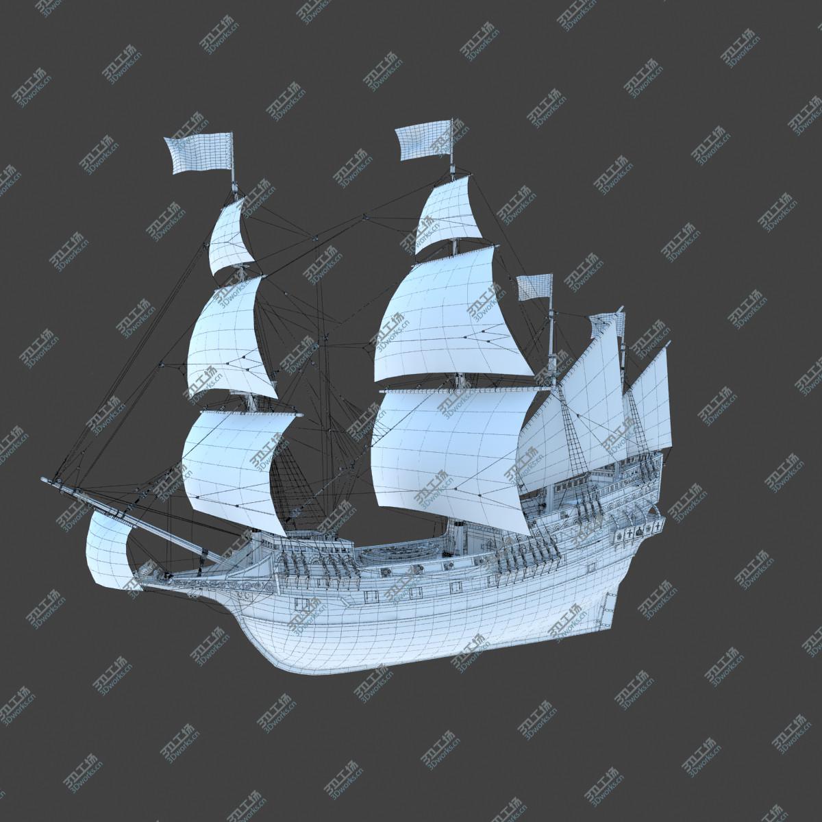 images/goods_img/20210319/English Galleon HMS Revenge 1577/3.jpg
